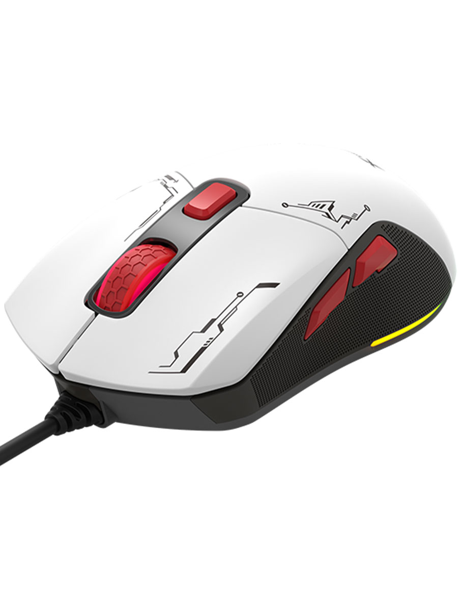 Mouse cu fir XTRIKE GM-316W White - Foto #2