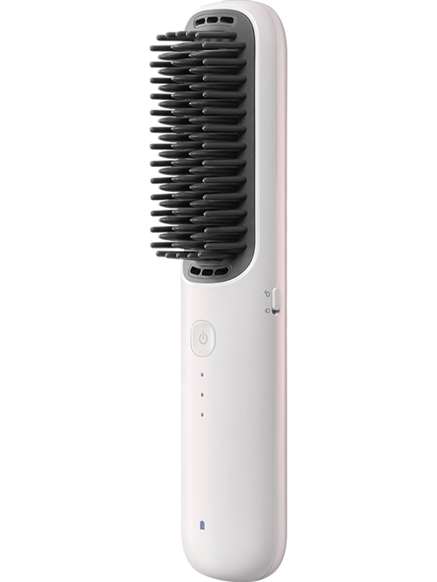 Perie de îndreptat părul Xiaomi Cordless Hair Straightener Brush White - Foto #1