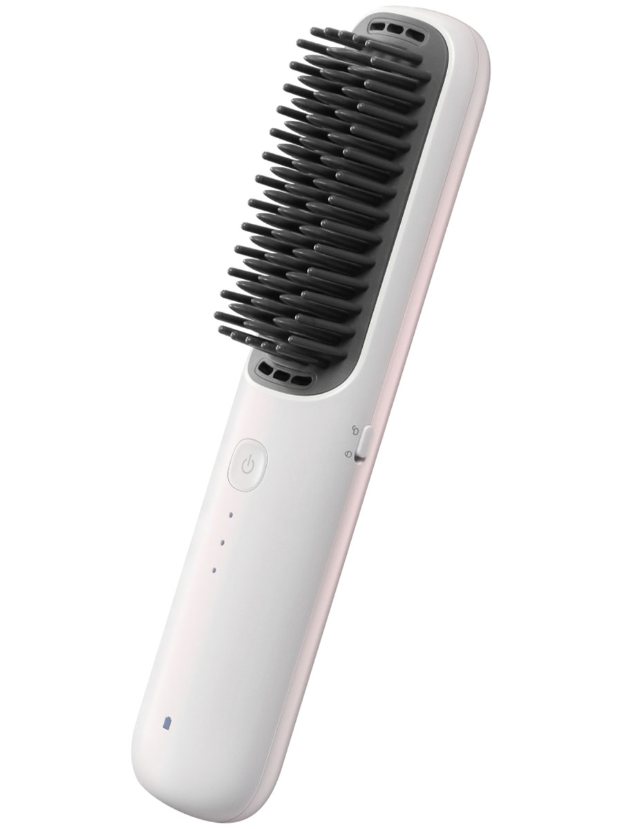 Perie de îndreptat părul Xiaomi Cordless Hair Straightener Brush White - Foto #2