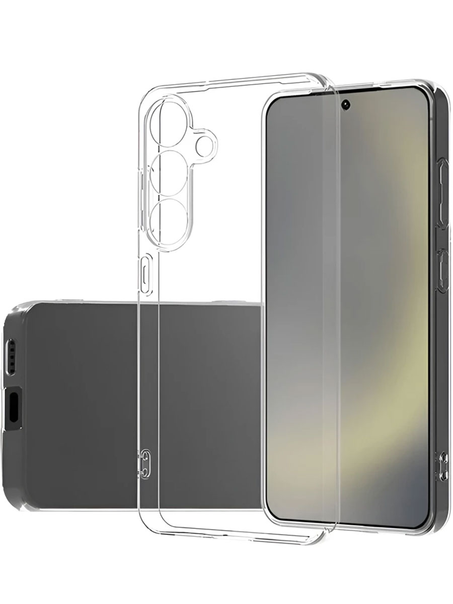 Чехол WOO Soft Samsung Galaxy S25+ Transparent - Фото #1
