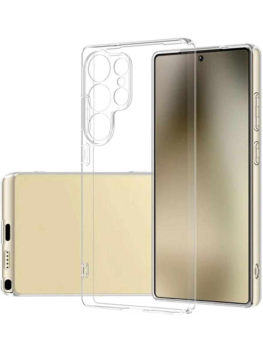 Чехол WOO Soft Samsung Galaxy S25 Ultra Transparent - Фото #1