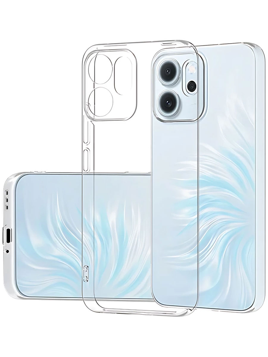Чехол WOO Soft Oppo Reno 14F/FS Transparent - Фото #1