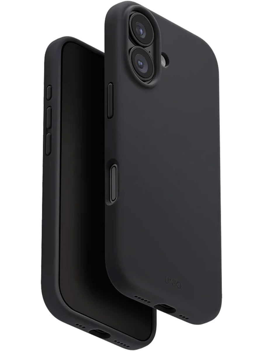 Husă Uniq Lino iPhone 17 Grey - Foto #1