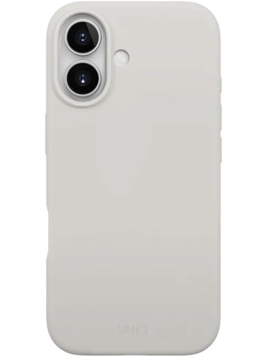 Husă Uniq Lino iPhone 17 Mist Grey - Foto #2
