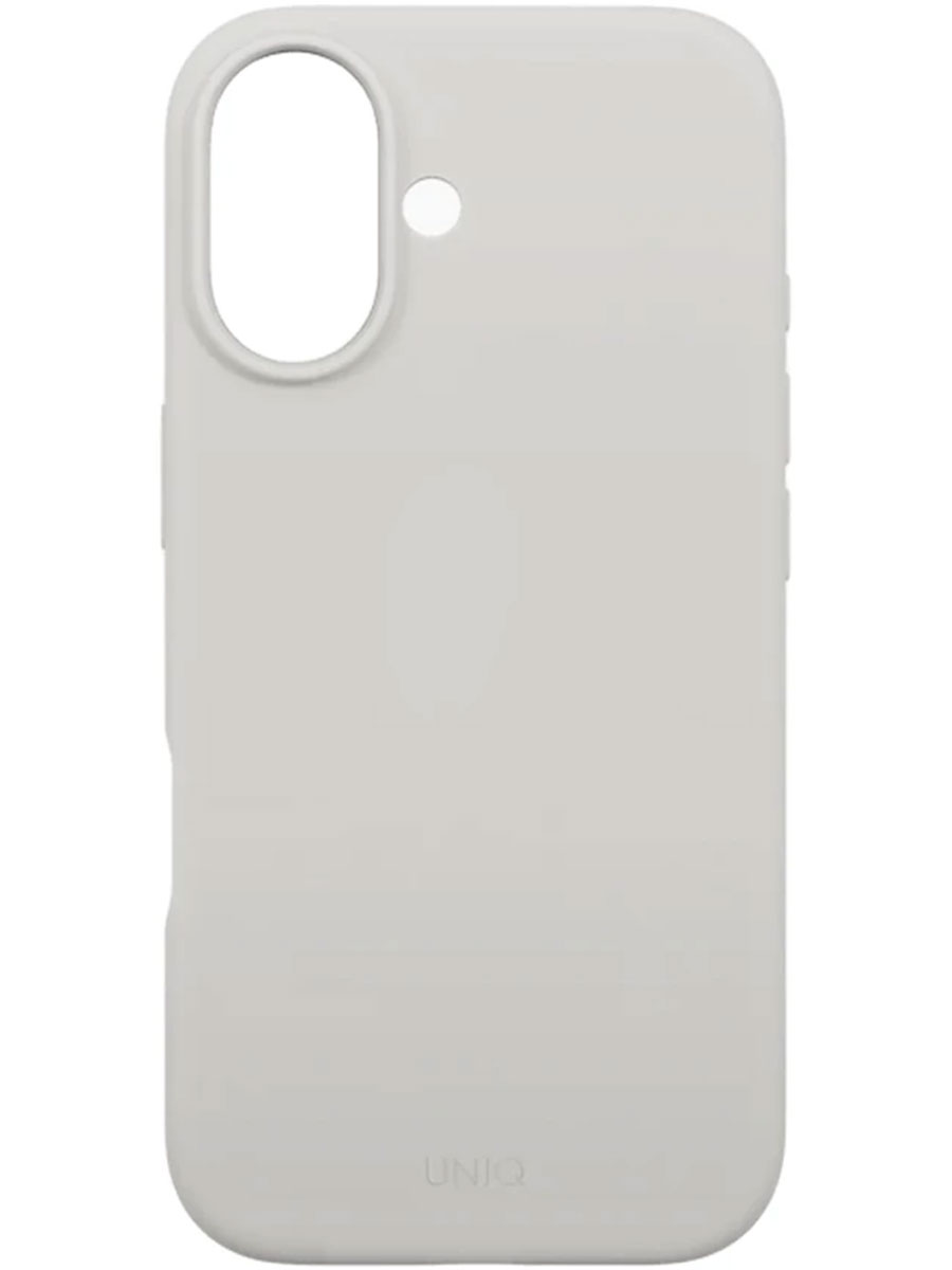 Husă Uniq Lino iPhone 17 Mist Grey - Foto #3