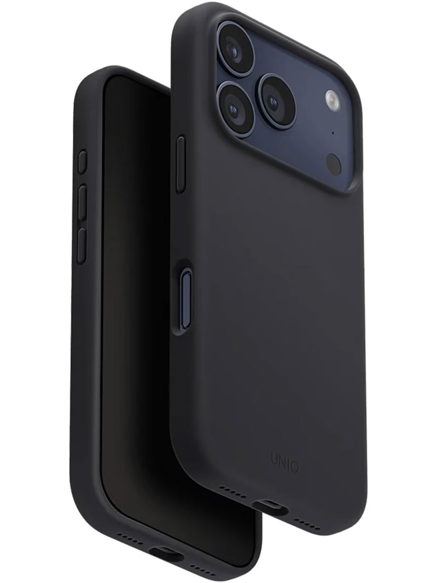 Husă Uniq Lino iPhone 17 Pro Grey - Foto #1
