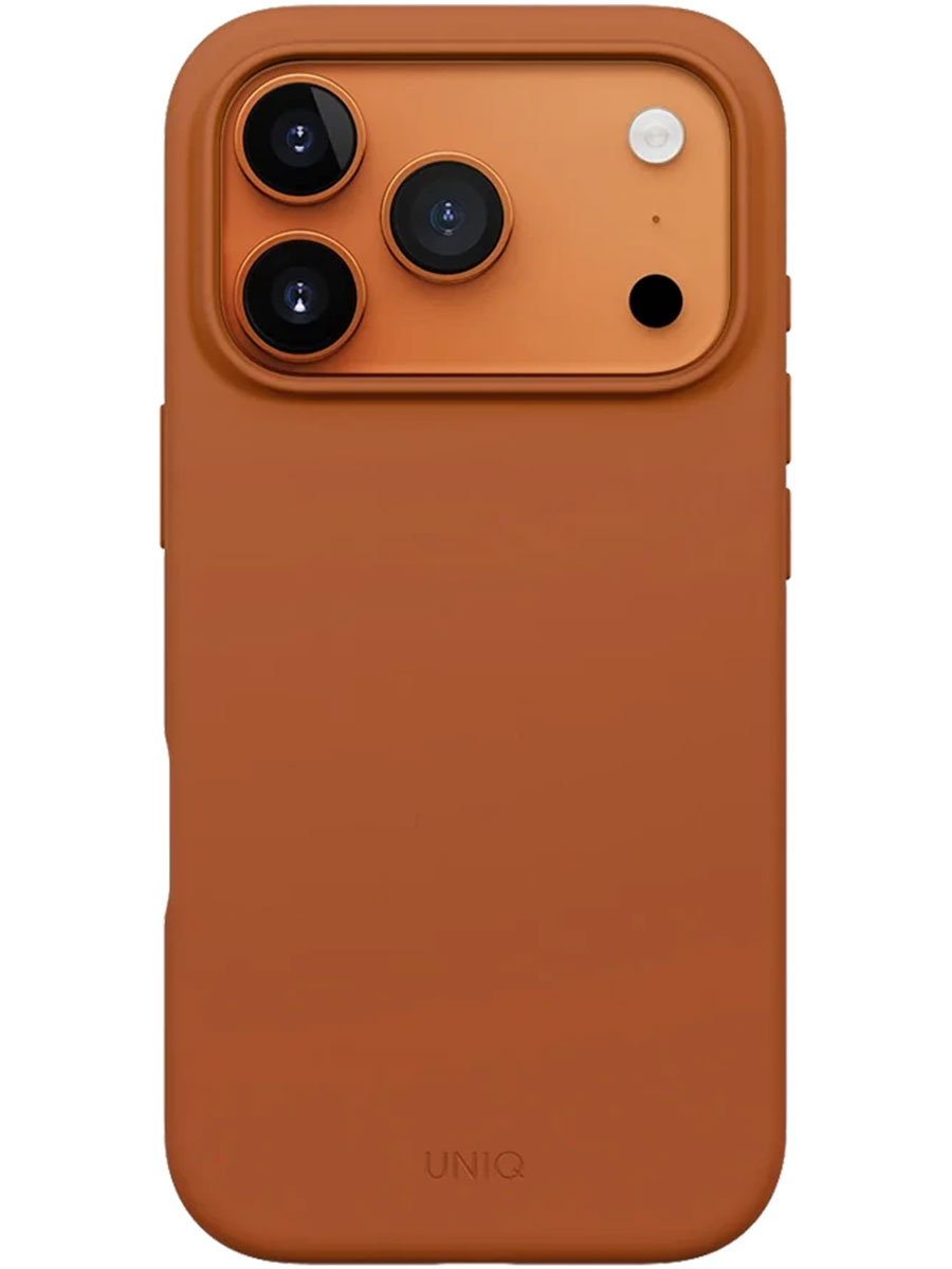 Чехол Uniq Lino iPhone 17 Pro Orange - Фото #2