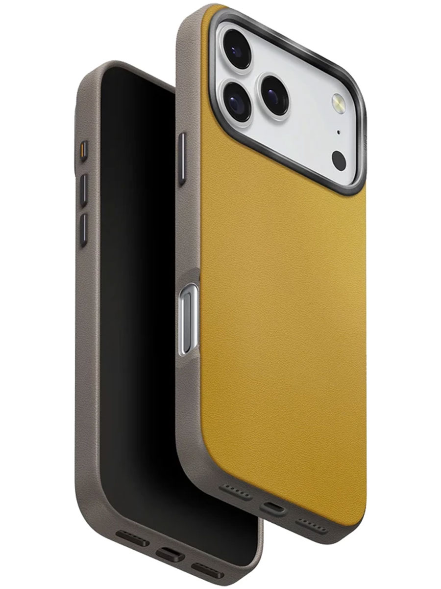 Husă Uniq Lyden DS iPhone 17 Pro Max Yellow - Foto #1