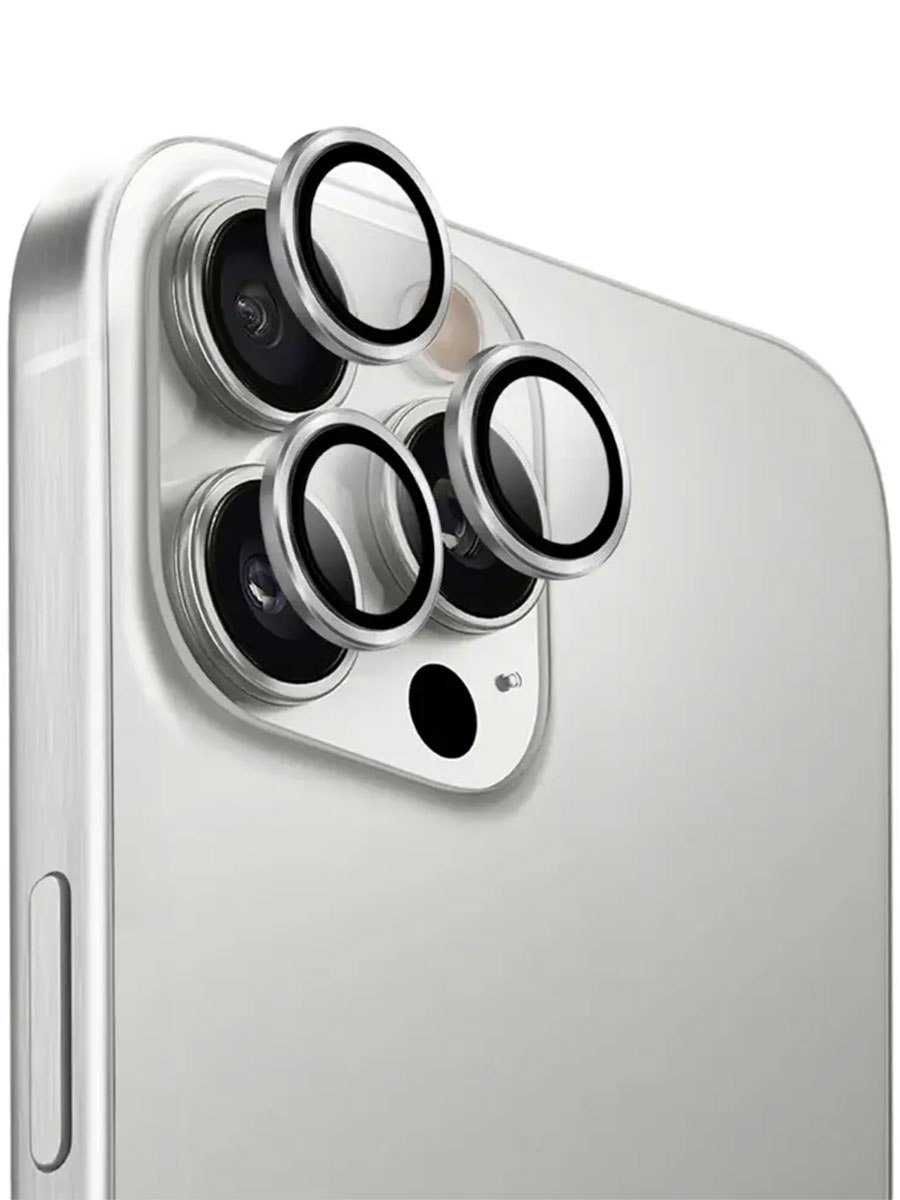 Sticlă de protecție pentru cameră Uniq iPhone 16 Pro / Pro Max - Foto