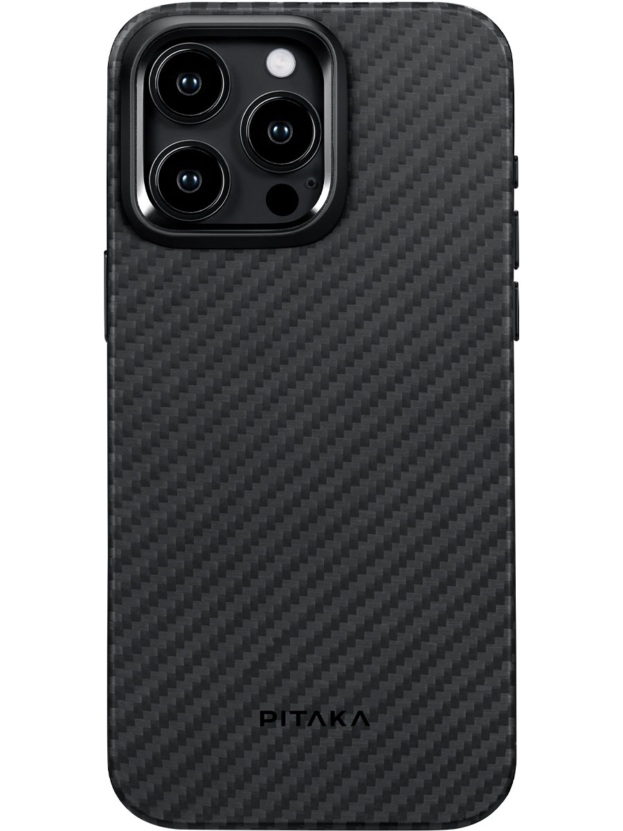 Husă Pitaka iPhone 15 Pro MagEZ Case Pro 4 Black - Foto #1
