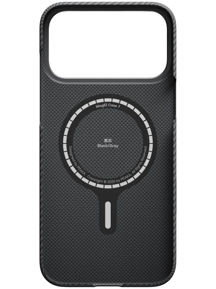 Husă Pitaka iPhone 17 Pro Max Ultra-Slim Black - Foto #2