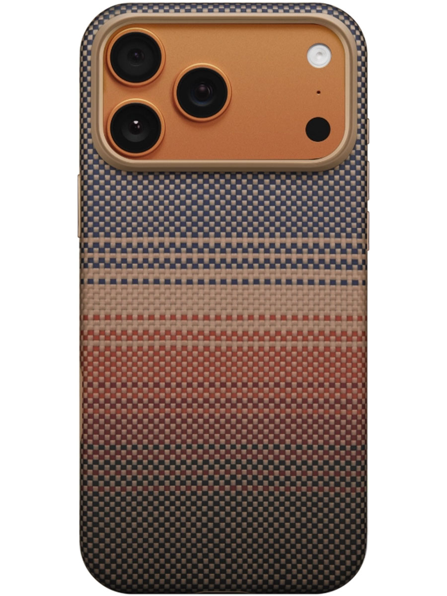 Чехол Pitaka iPhone 17 Pro Aramid UltraGuard Sunset - Фото