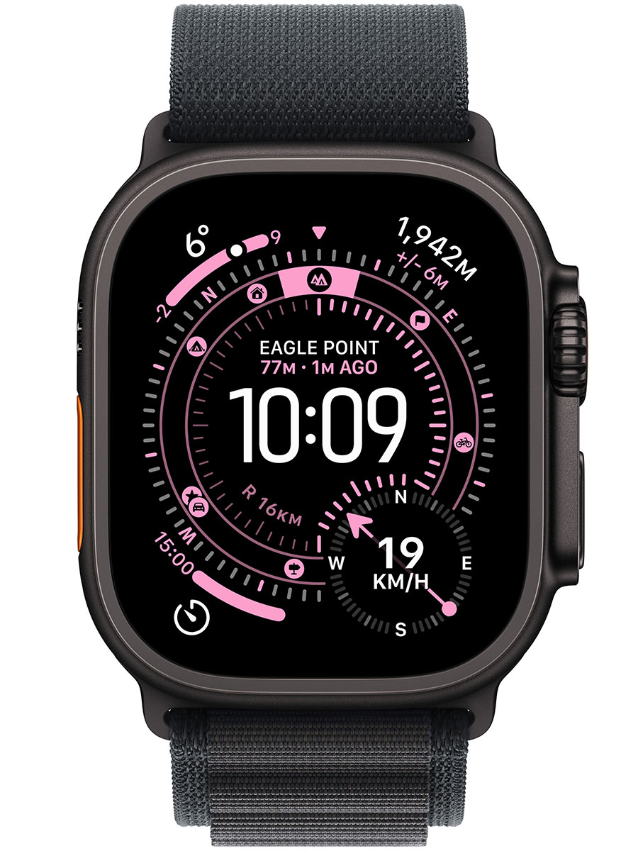 Ceas inteligent Apple Watch Ultra 3 Black Alpine Loop - Foto #2