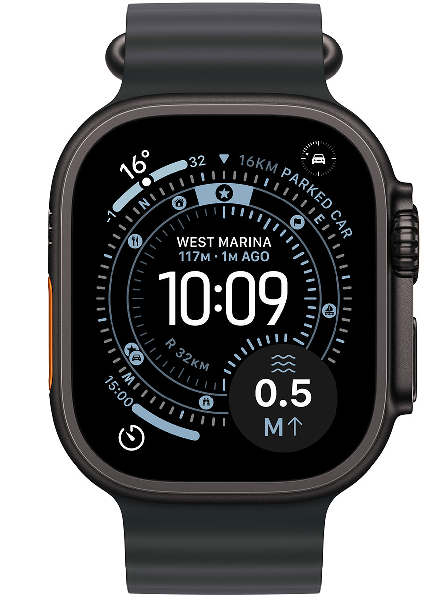 Ceas inteligent Apple Watch Ultra 3 Black Ocean - Foto #2