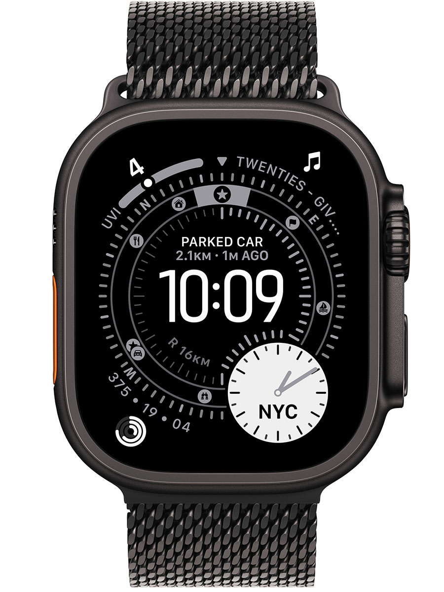 Умные часы Apple Watch Ultra 3 Black Milanese Loop S - Фото #2