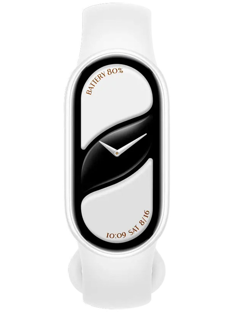 Brățară Fitness Xiaomi Smart Band 10 Ceramic Edition Pearl White - Foto #2