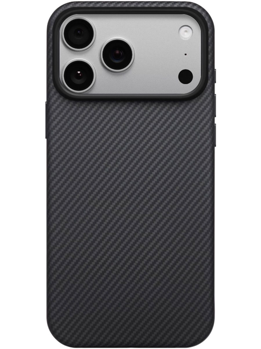 Чехол Pitaka iPhone 17 Pro Aramid UltraGuard Black - Фото