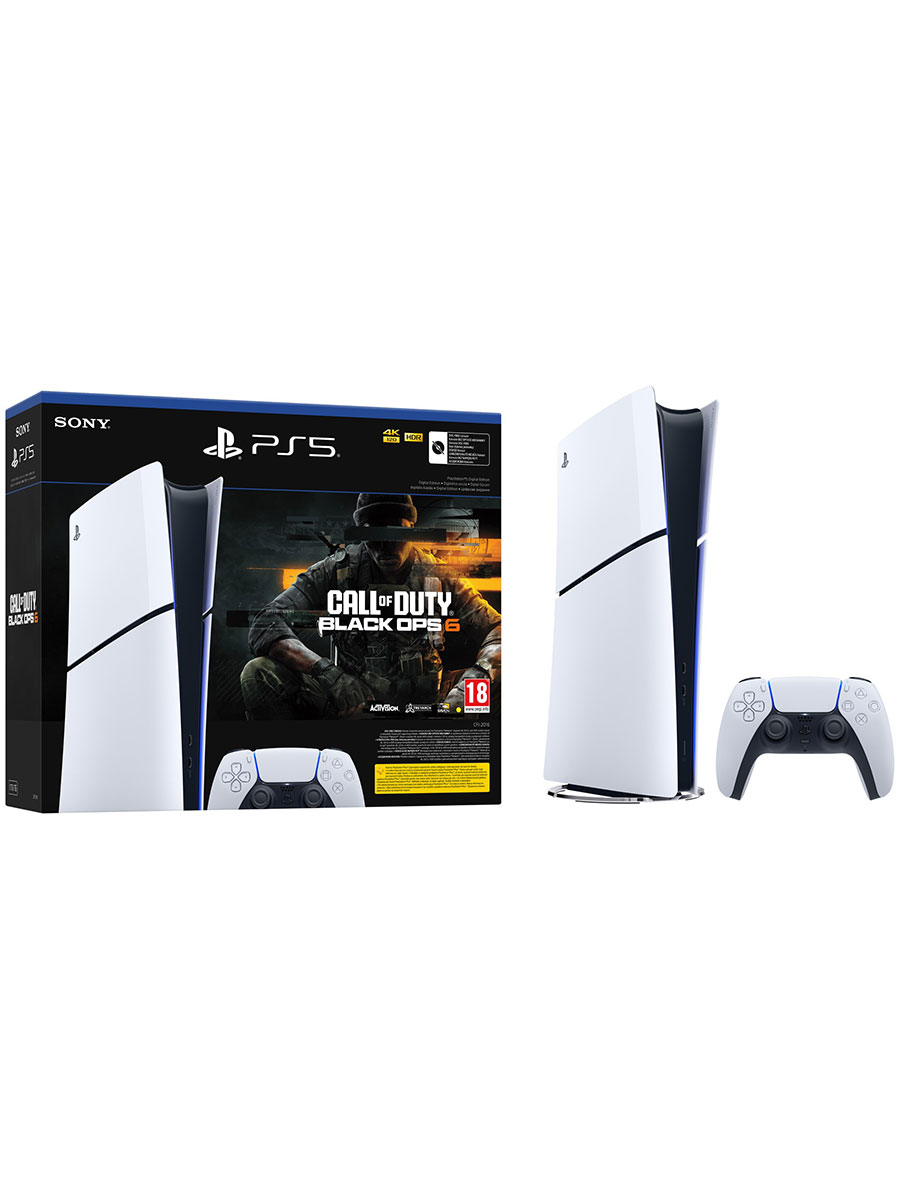 Consolă Sony PlayStation 5 Slim Digital Edition 1TB White + Call of Duty: Black Ops 6 - Foto #2