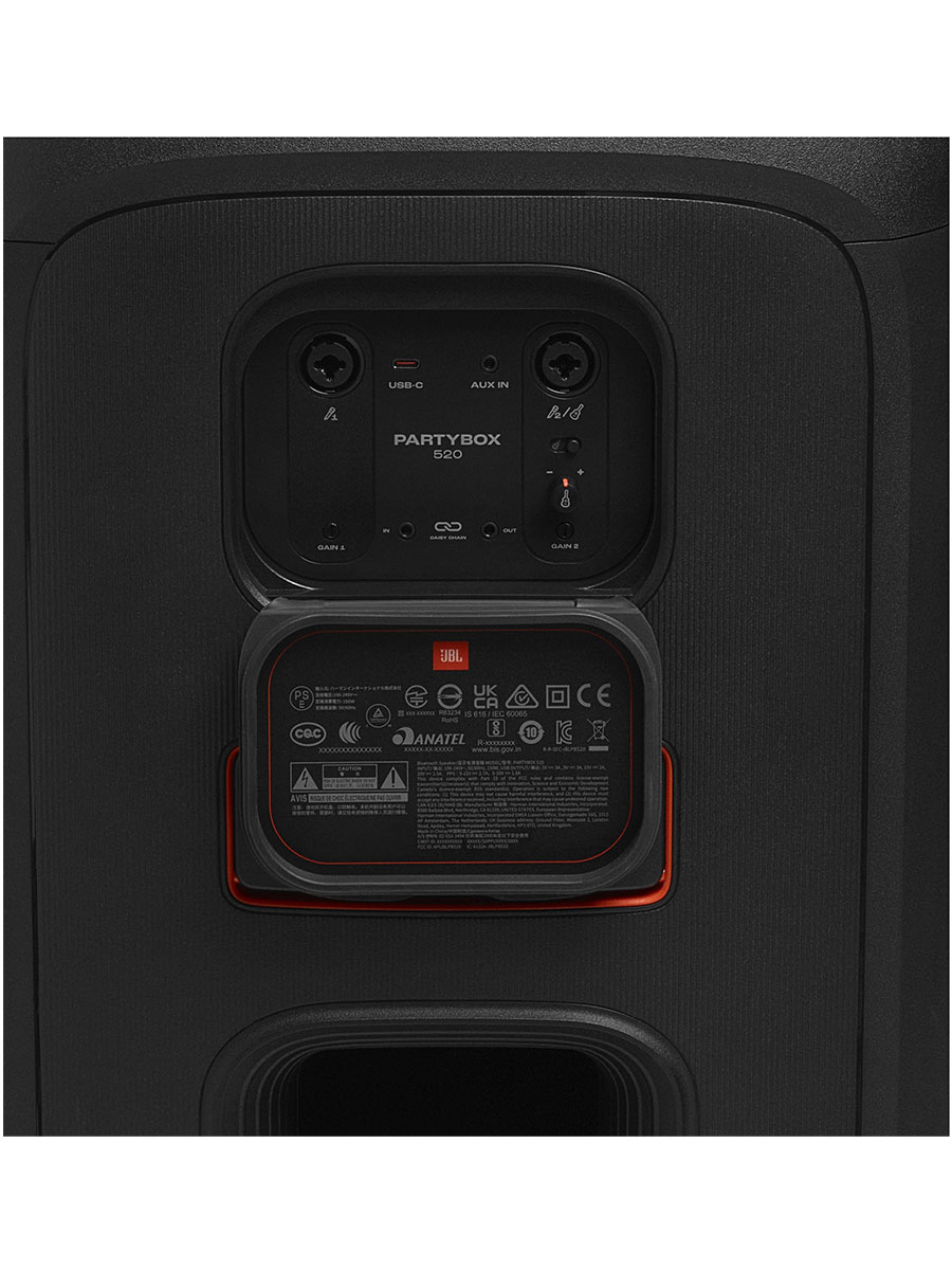 Портативная колонка JBL PartyBox 520 400W Black - Фото #6