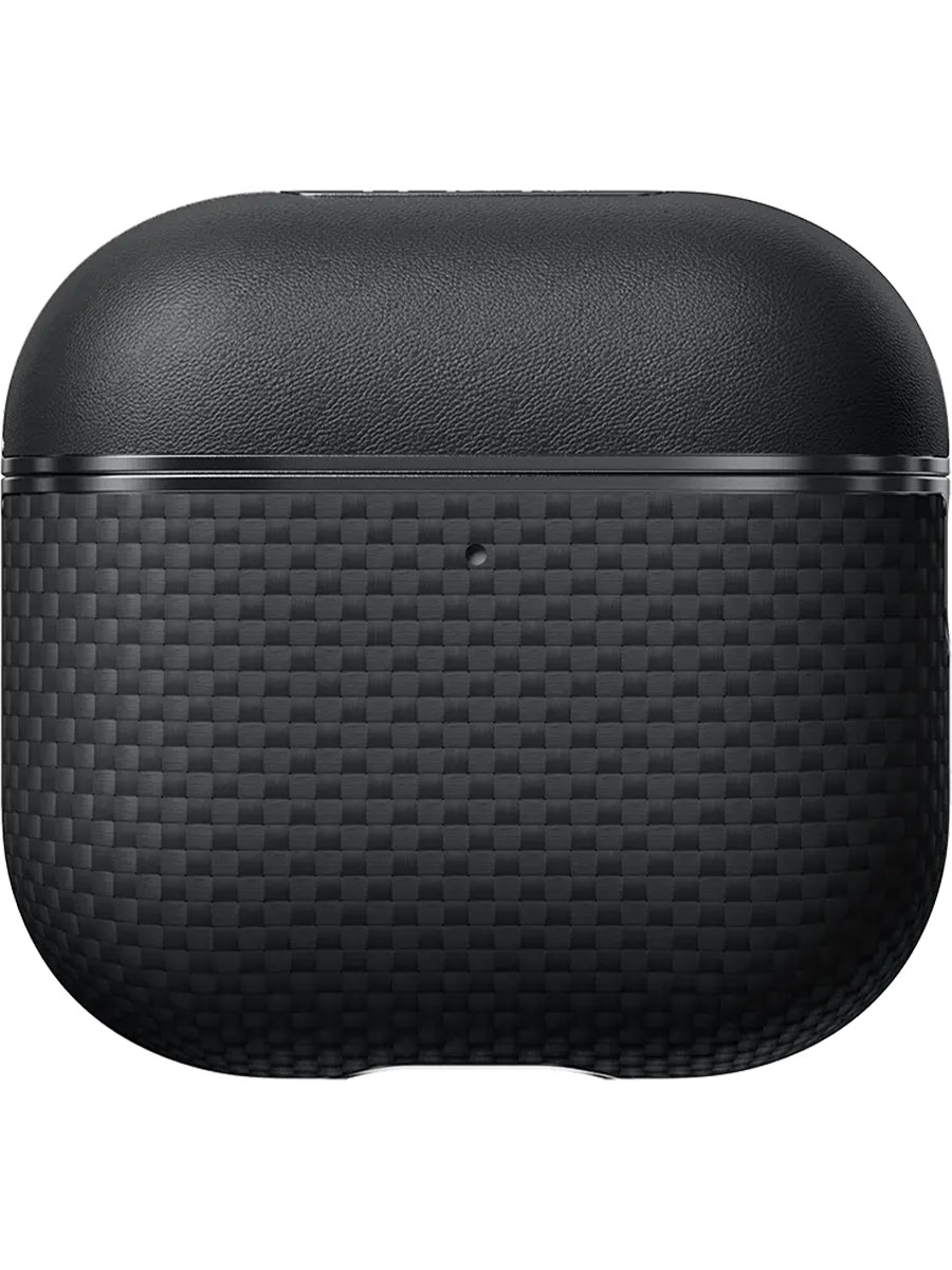 Чехол Pitaka Apple AirPods 4 Aramid Fiber Black - Фото