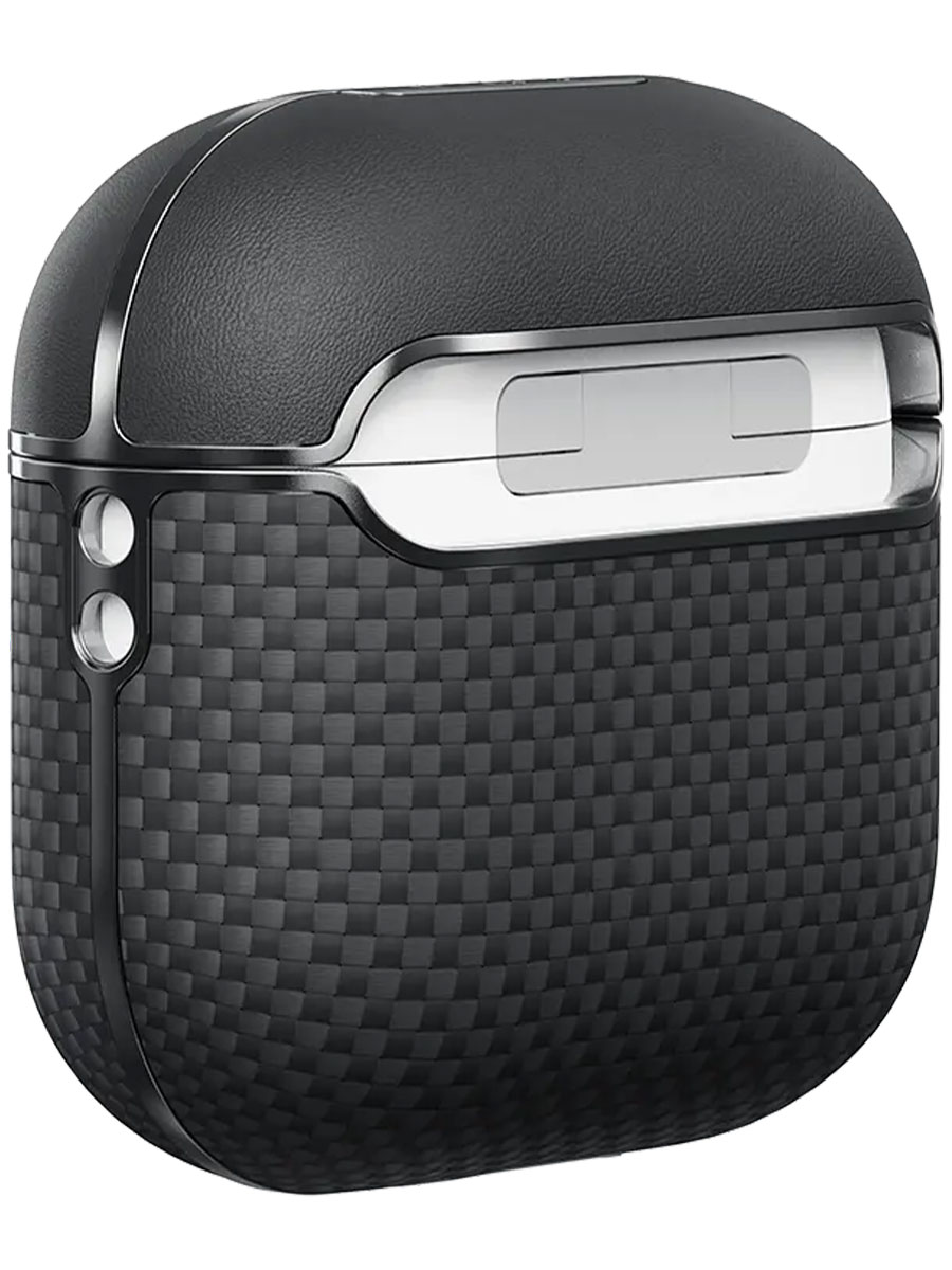Чехол Pitaka Apple AirPods 4 Aramid Fiber Black - Фото #3
