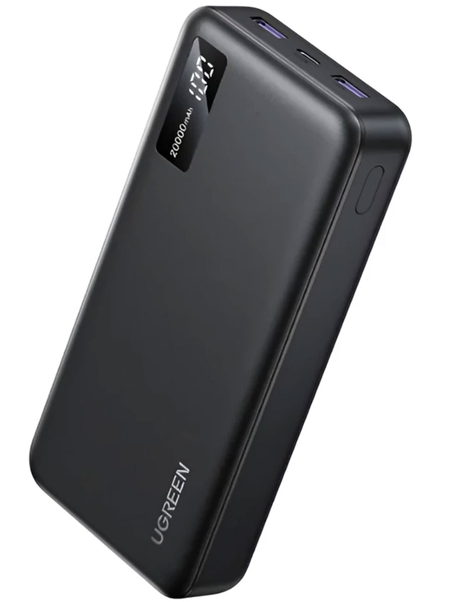 Acumulator extern UGREEN Two-way 20000mAh 20W Grey - Foto #1