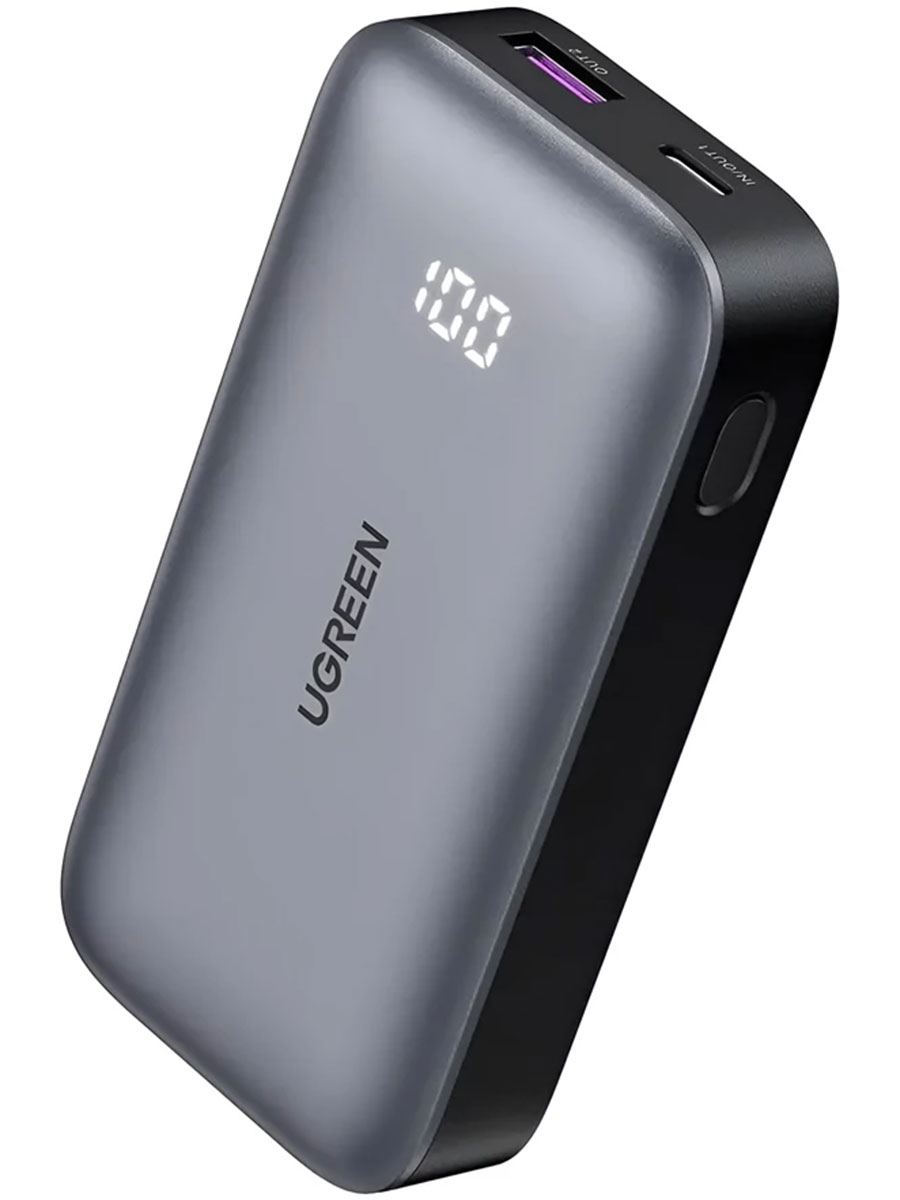 Acumulator extern UGREEN Two-way 10000mAh 30W Grey - Foto #2