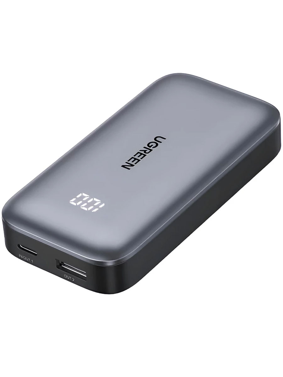 Acumulator extern UGREEN Two-way 10000mAh 30W Grey - Foto #3