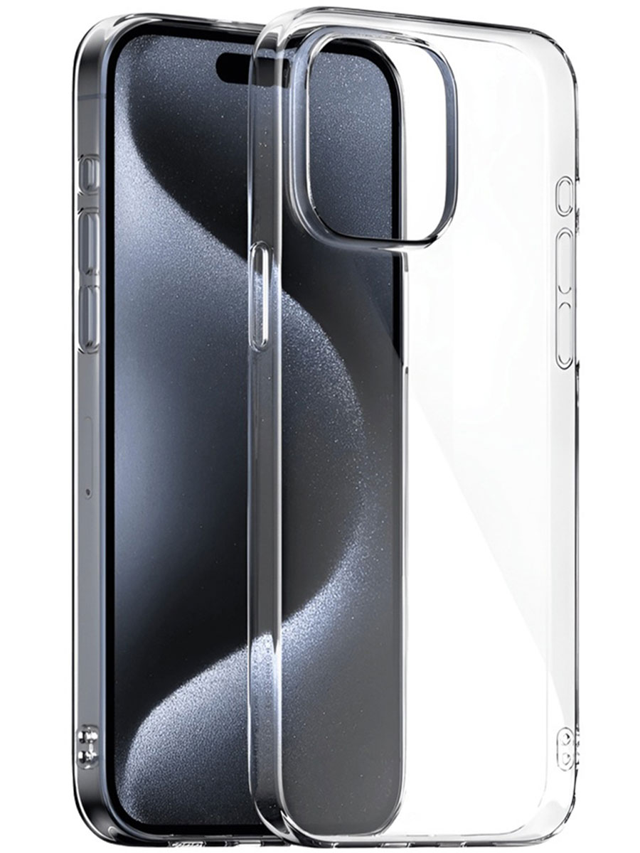 Чехол WOO Soft iPhone 15 Transparent - Фото #1