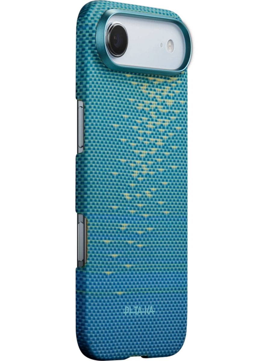 Husă Pitaka iPhone Air Ultra-Slim Aramid Lucid Blue - Foto #1