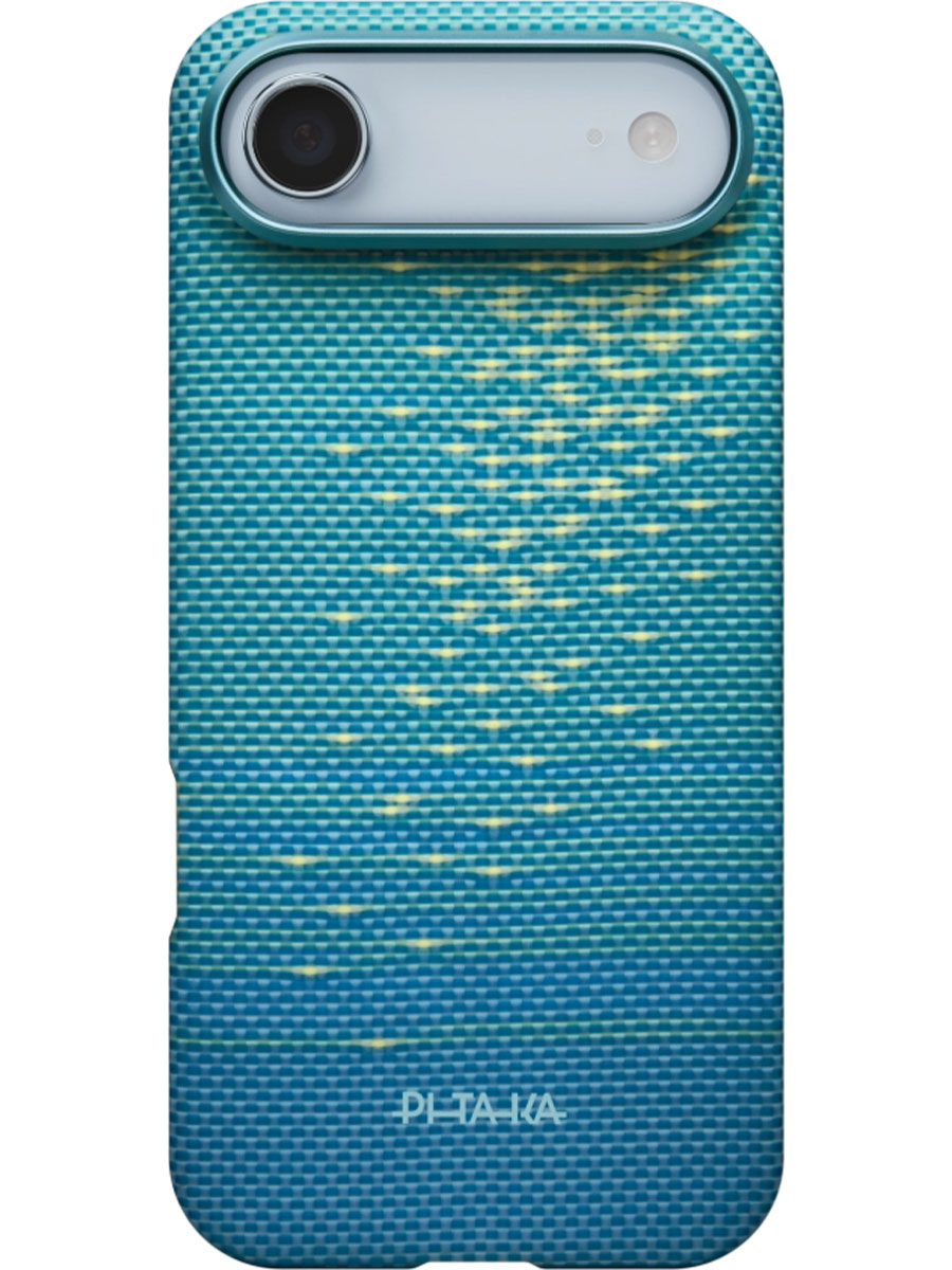 Husă Pitaka iPhone Air Ultra-Slim Aramid Lucid Blue - Foto #2