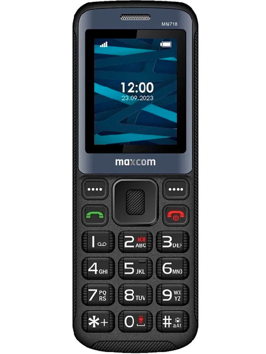 Maxcom MM718 4G Black - Foto #1