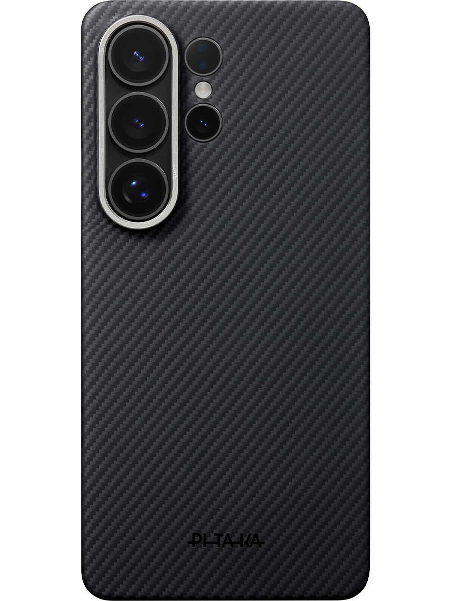 Husă Pitaka Edge Samsung Galaxy S26 Ultra Black - Foto #1