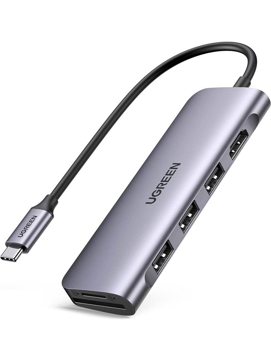 Adaptor UGREEN CM511 6in1 Space Gray - Foto #1