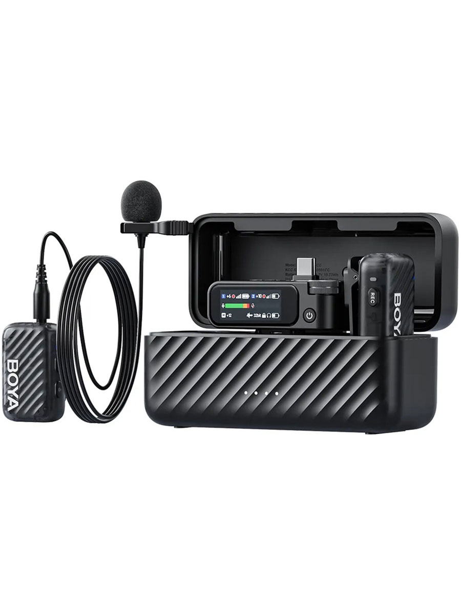 Microfon Boya BOYAMIC V2 3in1 Black - Foto #3