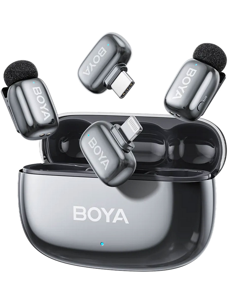 Микрофон Boya Ultracompact Mini 2-01 Gray - Фото #1