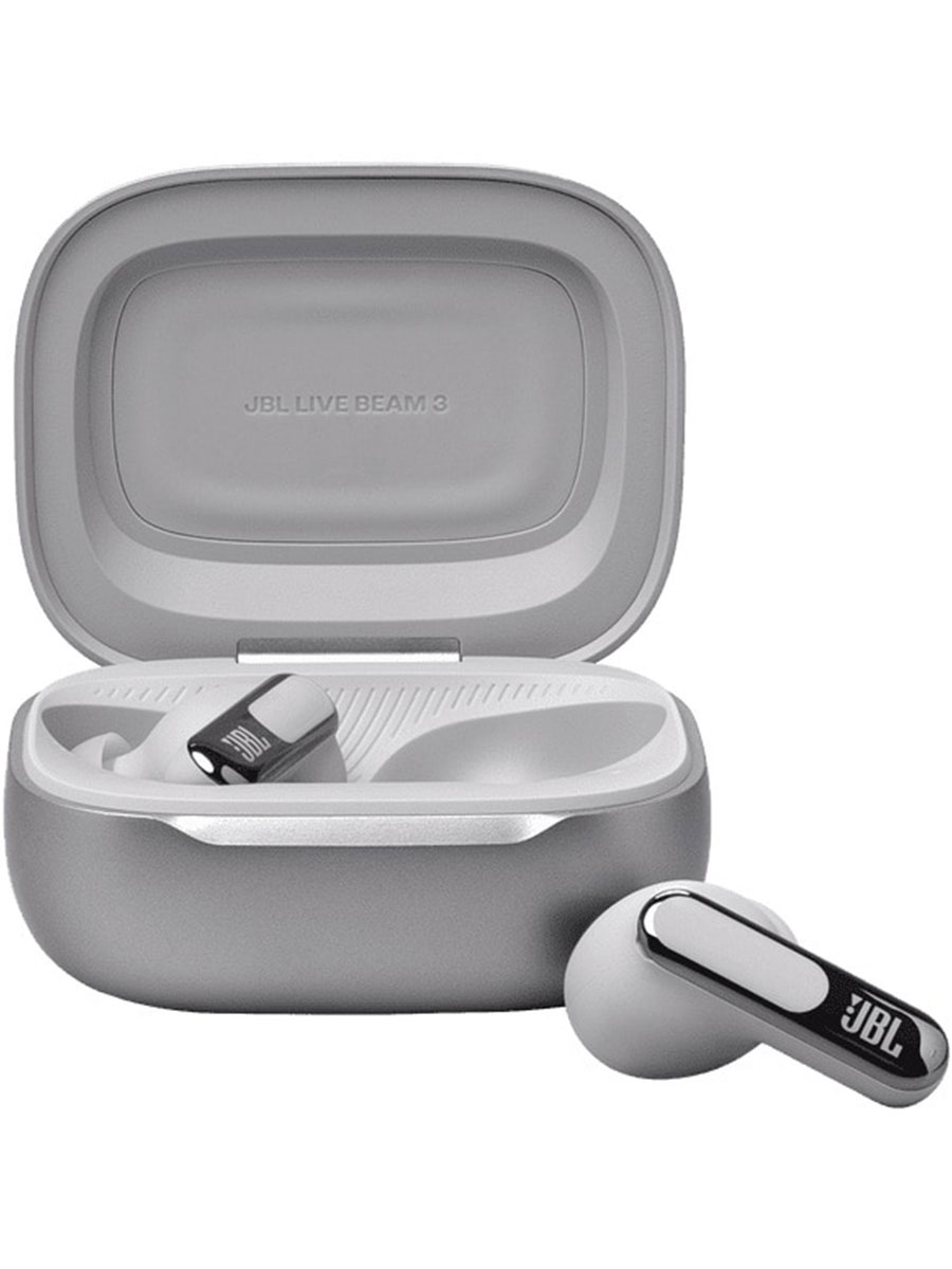 Căști fără fir JBL Live Beam Silver - Foto