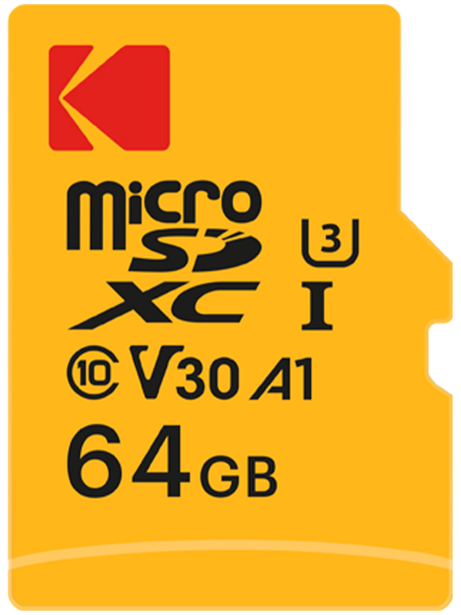 Card de memorie Kodak 64GB UHS-I U3 V30 - Foto