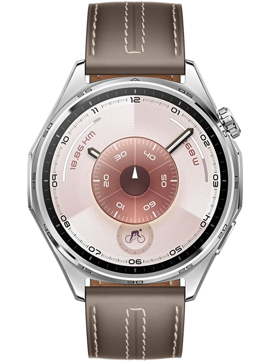 Ceas inteligent Huawei Watch GT 6 Grey Leather - Foto #1
