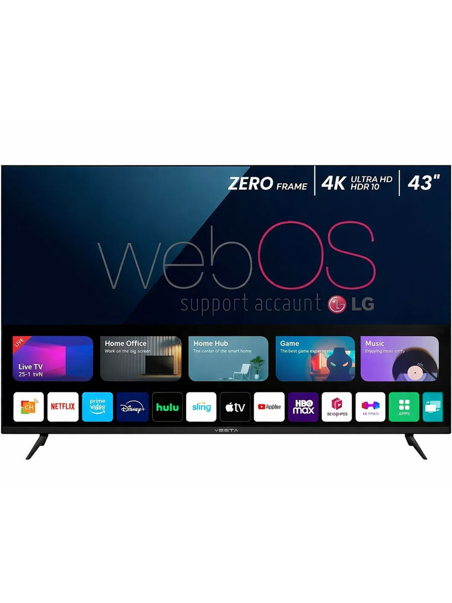 Televizor Vesta WU4375AAD 43" Black - Foto #1