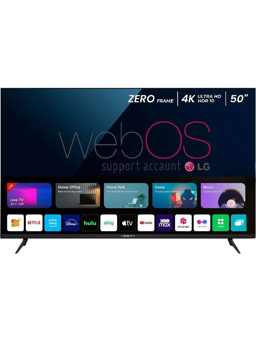 Televizor Vesta WU5075AAD 50" Black - Foto #1