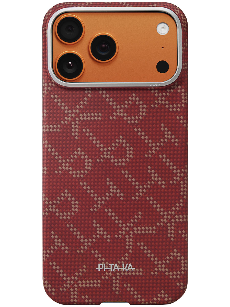 Чехол Pitaka iPhone 17 Pro Ultra-Slim Red - Фото #1
