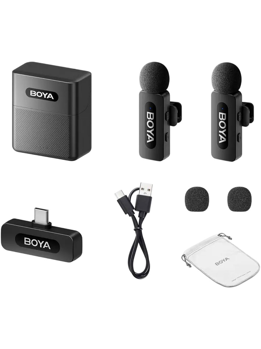Микрофон Boya Ultracompact BY-V30 Dual Black - Фото #3