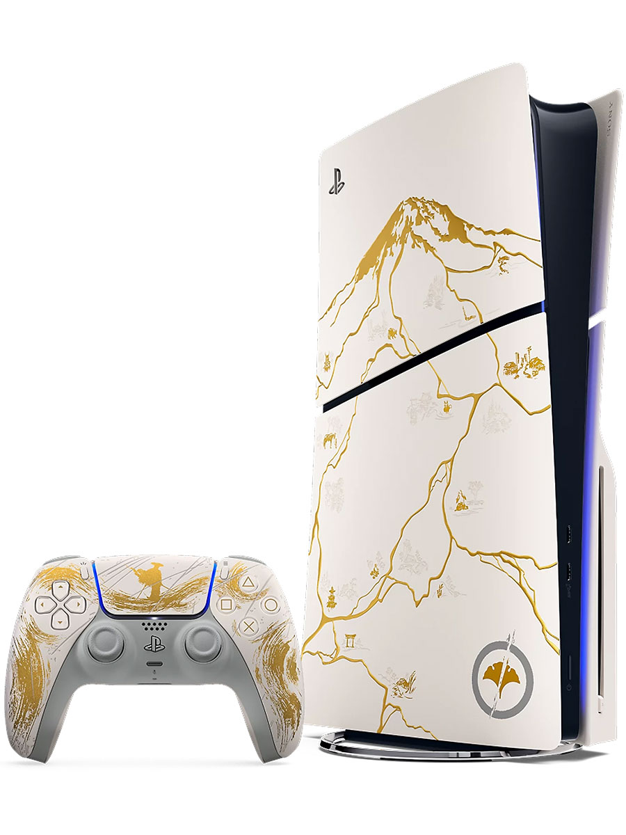 Игровая приставка Sony PlayStation 5 Slim Disk Edition 1TB White + Ghost of Yōtei - Фото #2