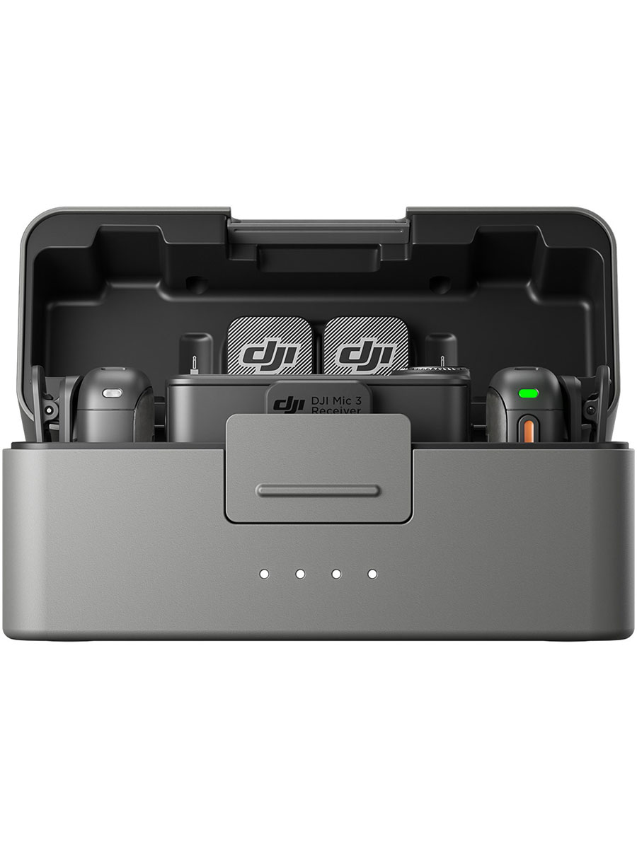 Микрофон DJI Mic 3 (2 TX + 1 RX + Charging Case) Black - Фото #1