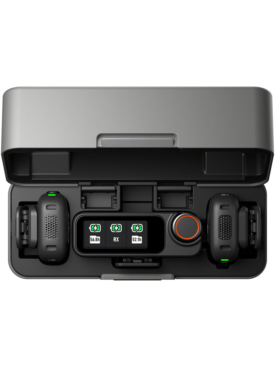 Микрофон DJI Mic 3 (2 TX + 1 RX + Charging Case) Black - Фото #2