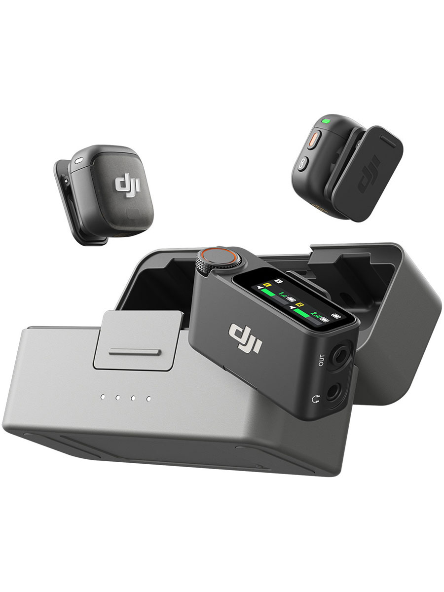 Микрофон DJI Mic 3 (2 TX + 1 RX + Charging Case) Black - Фото #3