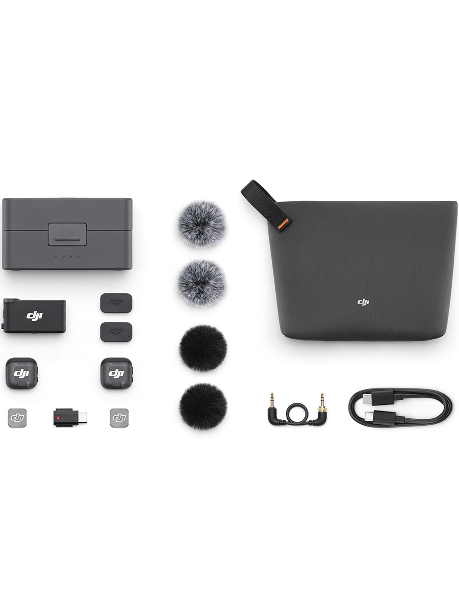 Микрофон DJI Mic 3 (2 TX + 1 RX + Charging Case) Black - Фото #4