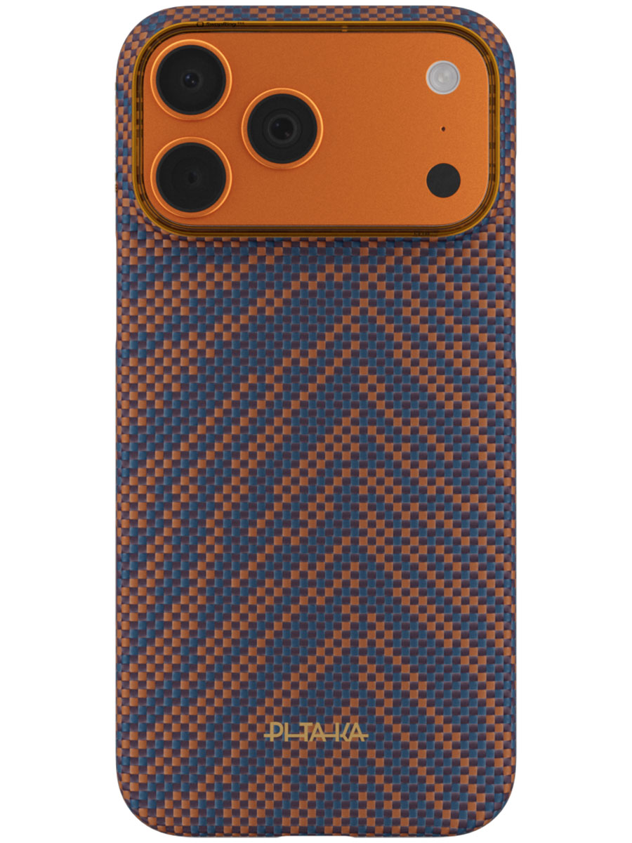 Чехол Pitaka Burning Orange iPhone 17 Pro Ultra-Slim - Фото #1