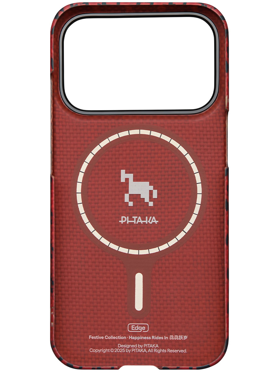 Чехол Pitaka iPhone 17 Pro Max Ultra-Slim Cinnabar Steed - Фото #3